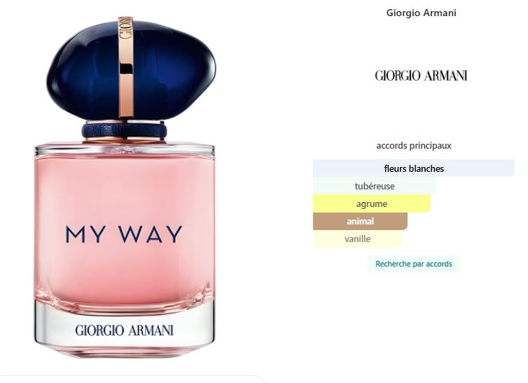MY WAY Giorgio Armani